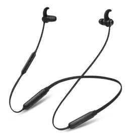 Avantree - NB16-Q - Bluetooth 5.2 Neckband Earbuds with Qualcomm aptX Adaptive - Black