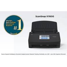 World's Best-Selling Document Scanner #1 Personal
ScanSnap iX1600
Source: Keypoint Intelligence, Document Imaging Scanner Shipment Tracking, Worldwide, Jan. 2021 - June 2021, Segment (Personal)