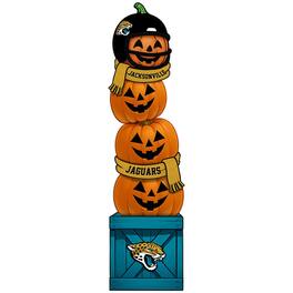 Fan Creations - 31" Stacked Pumpkin Leaner - Multicolor