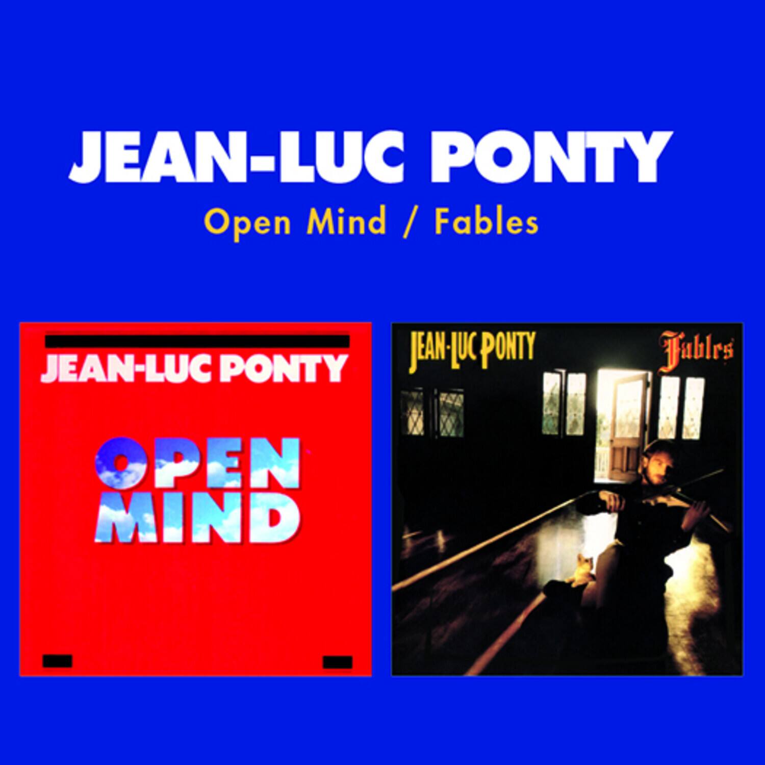 Jean-Luc Ponty - Open Mind / Fables (2-fer)   - COMPACT DISCS [CD]