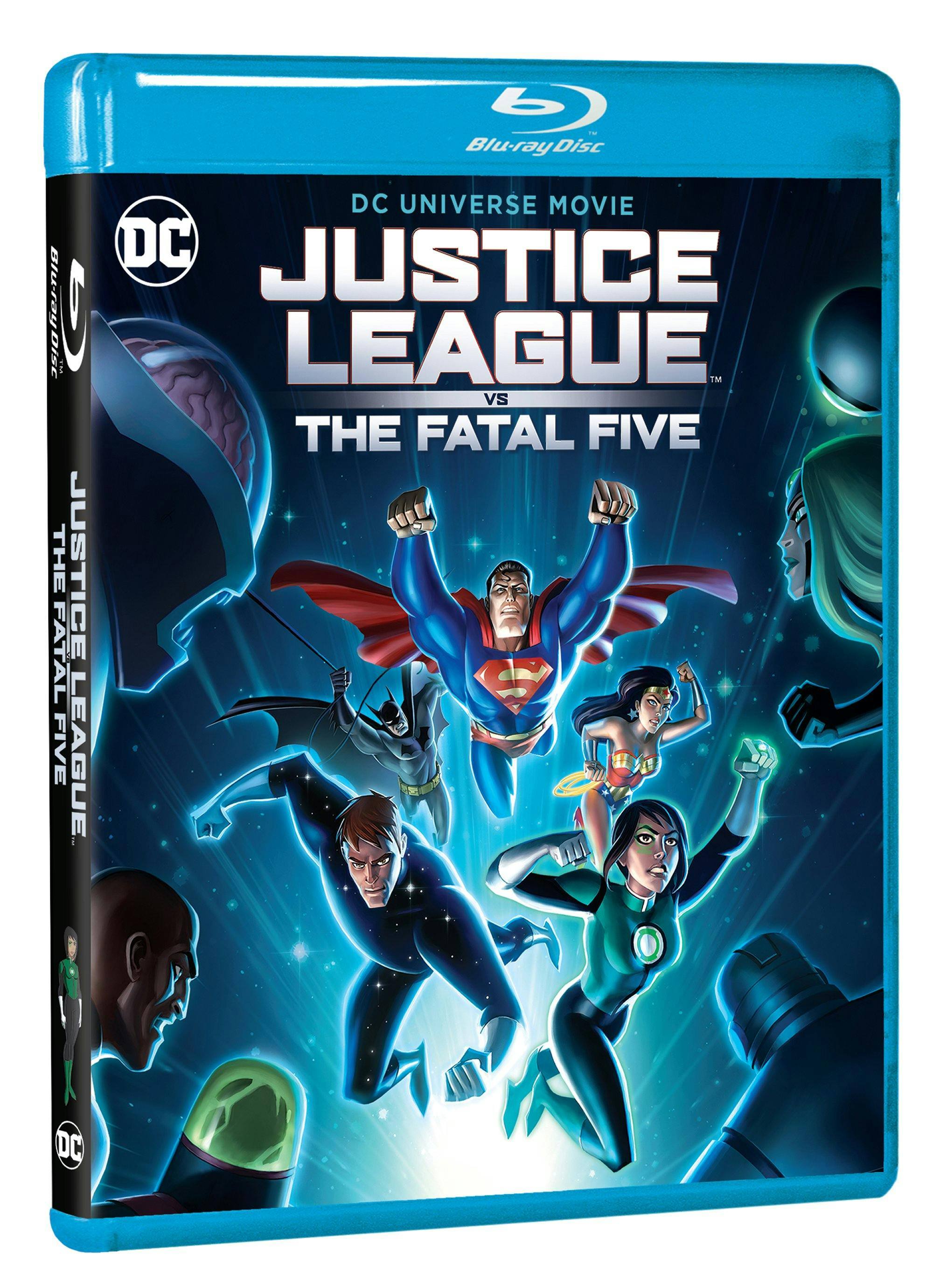 Angle. Justice League vs. The Fatal Five (Blu-ray + DVD) [Blu-ray].