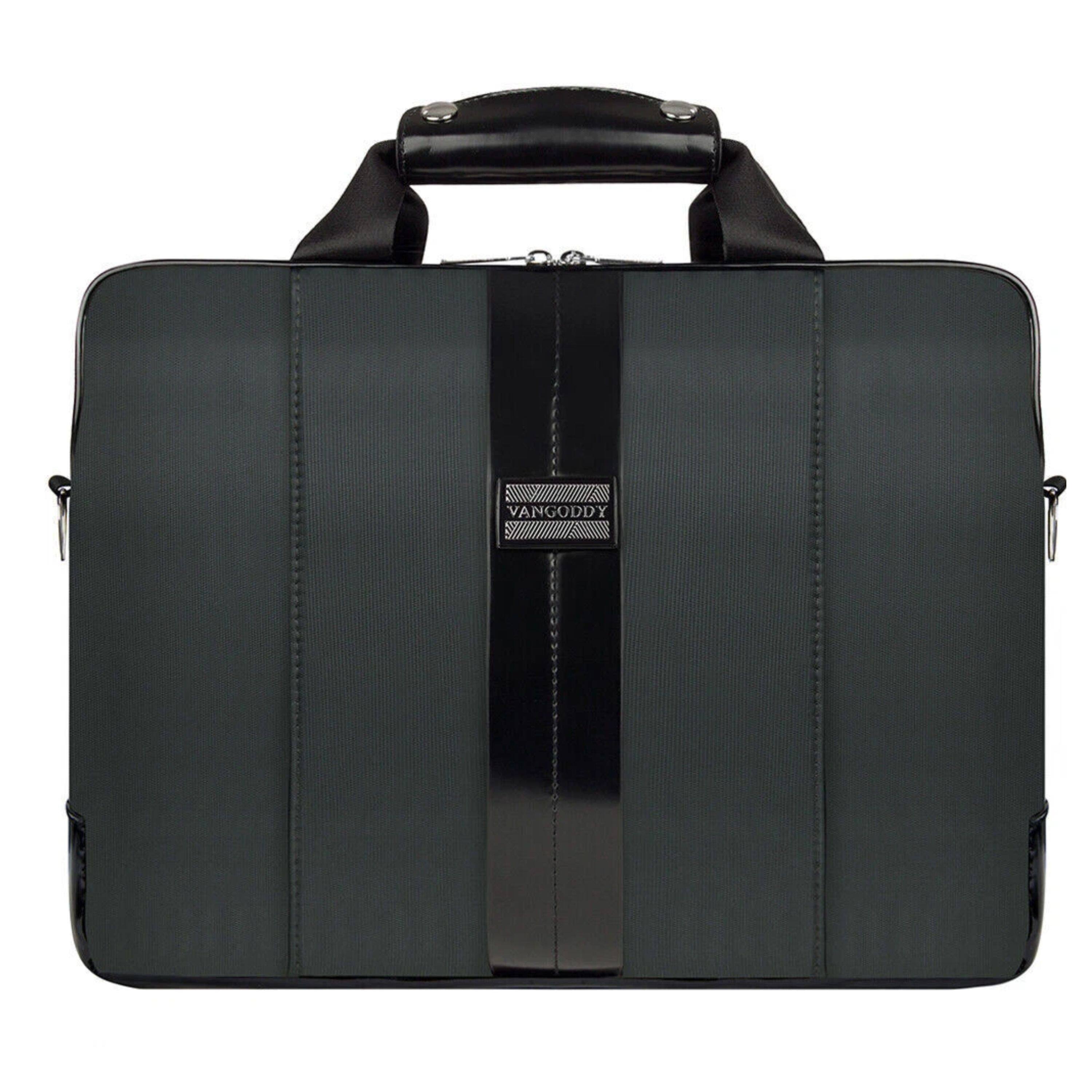 Angle. Kitcheniva - Travel Laptop Shoulder Messenger Bag Case For 16" Laptop - Gray/Black.