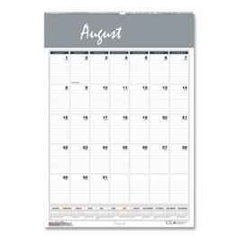 House of Doolittle - Academic Year Bar Harbor Wirebound Monthly Wall Calendar 12 x 17, White/Blue Sheets, 12-Month (Aug-July): 2025-2026