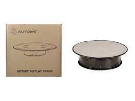 Rotary Display Turn Table 8 Inches with Top 1/43, 1/64, 1/32, 1/24 by Autoart - Silver