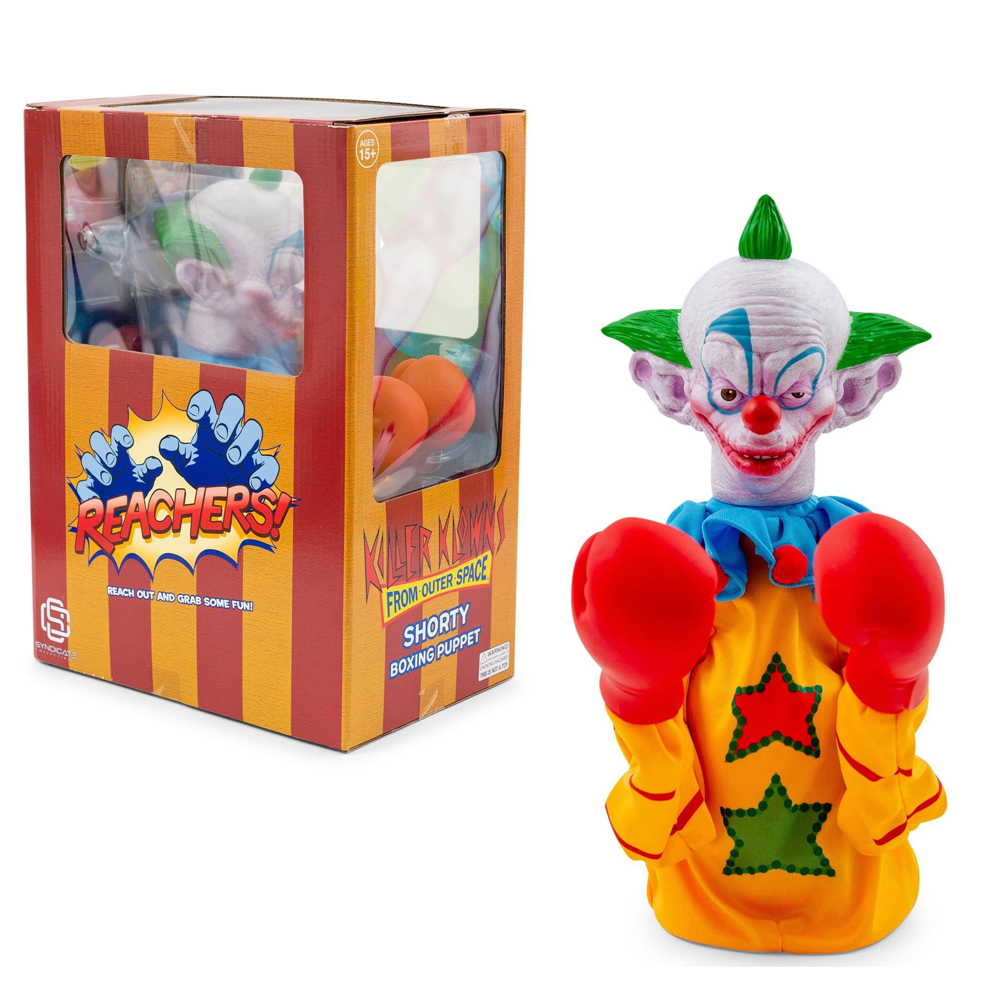 15+ REACHERS! KILLER KLOWNS REACH OUT AND GRAB SOME FUN!  
SHORTY SYHDC PUPPET BOXING aa -