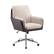 Alt View 15. Linon Home Décor - McGarry Faux Leather And Sherpa Fabric Swivel Office Chair - Natural and Brown.