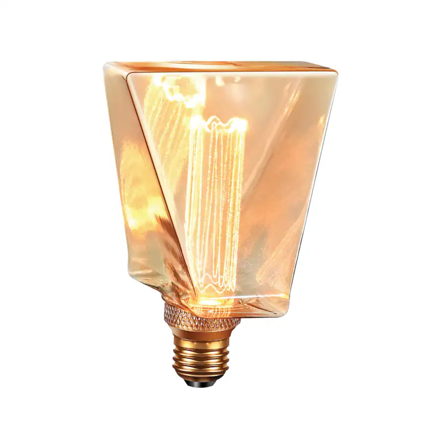Liquid Led Next Glow ICE Style Vintage LED Bulb, 3.5W E26 Base, Dimmable 2200K for ...