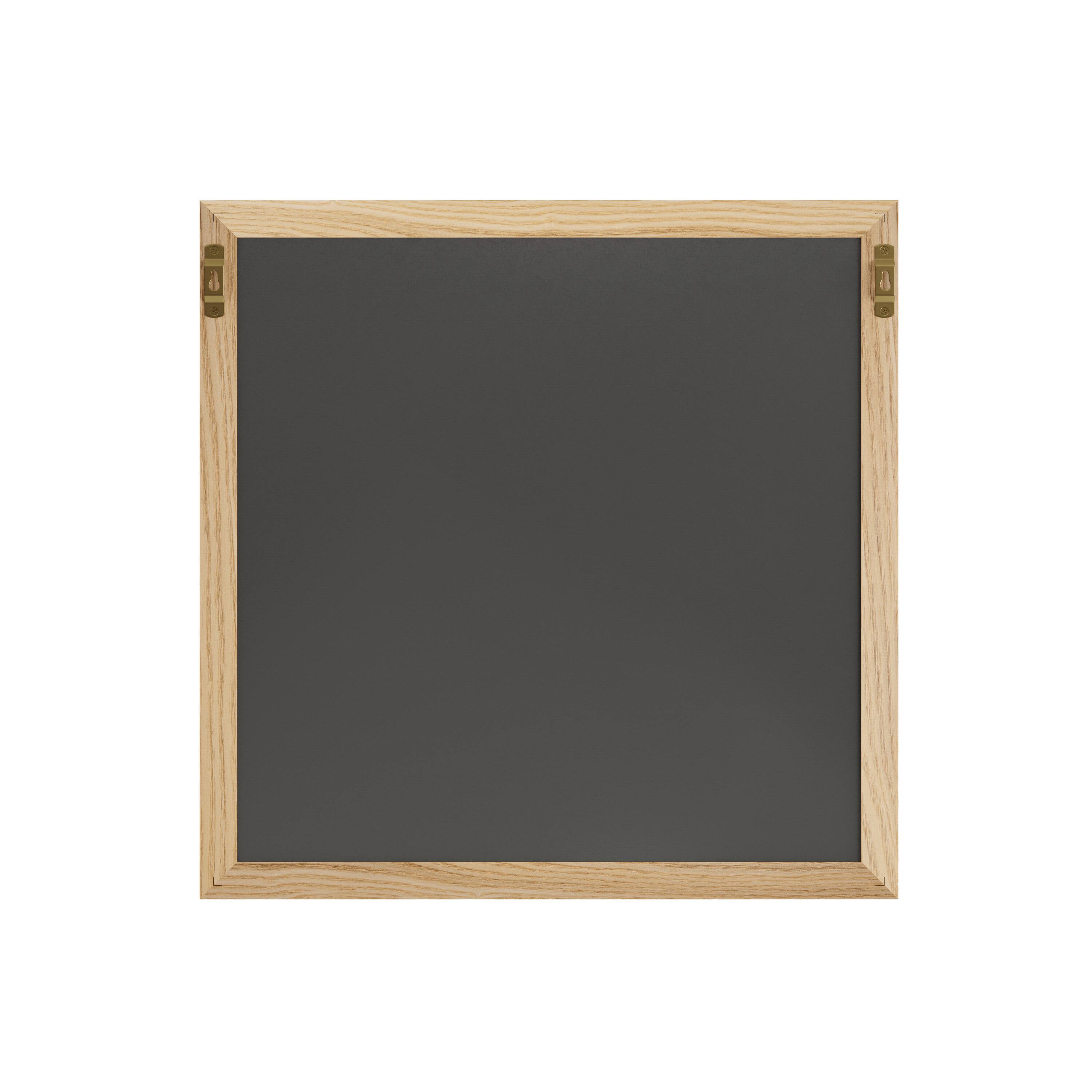 Alt View 17. Martha Stewart - Everette Dry Erase Magnetic Monthly Calendar - Light Natural Woodgrain.