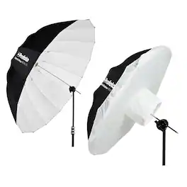 Profoto - 65" Deep White Umbrella, XL, with Umbrella Diffuser, XL, 1.5-Stops
