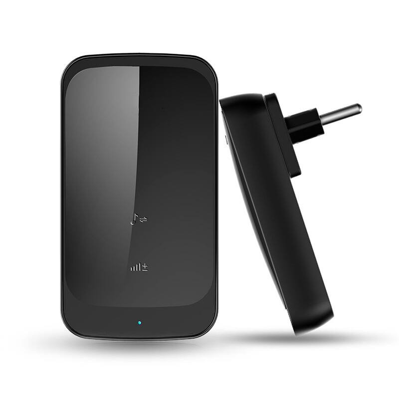 Front. Cluzine - Smart Wireless Solar Doorbell AC Sensor Voice Changer Long Range Waterproof.