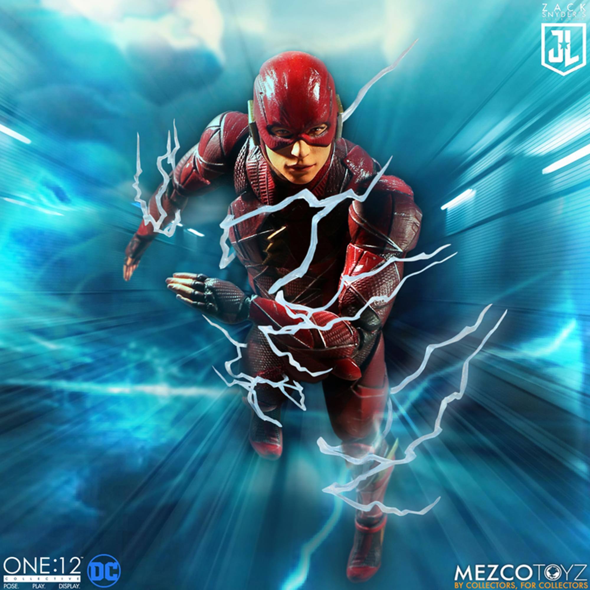 Zack Snyder JL One:12 DC Collective Pose Play. Display MezcoToyz by Collectors, for Collectors