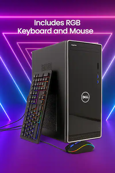 Dell Refurbished Excellent Inspiron 3670 Desktop Tower PC Powerful Dell Refurbished Excellent Inspiron 3670 Desktop Tower PC Powerful