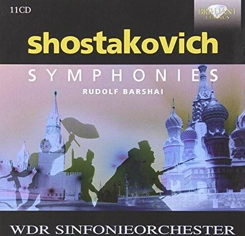 11CD  
shostakovich  
SYMPHONIES  
RUDOLF BARSHAI  
WDR SINFONIEORCHESTER