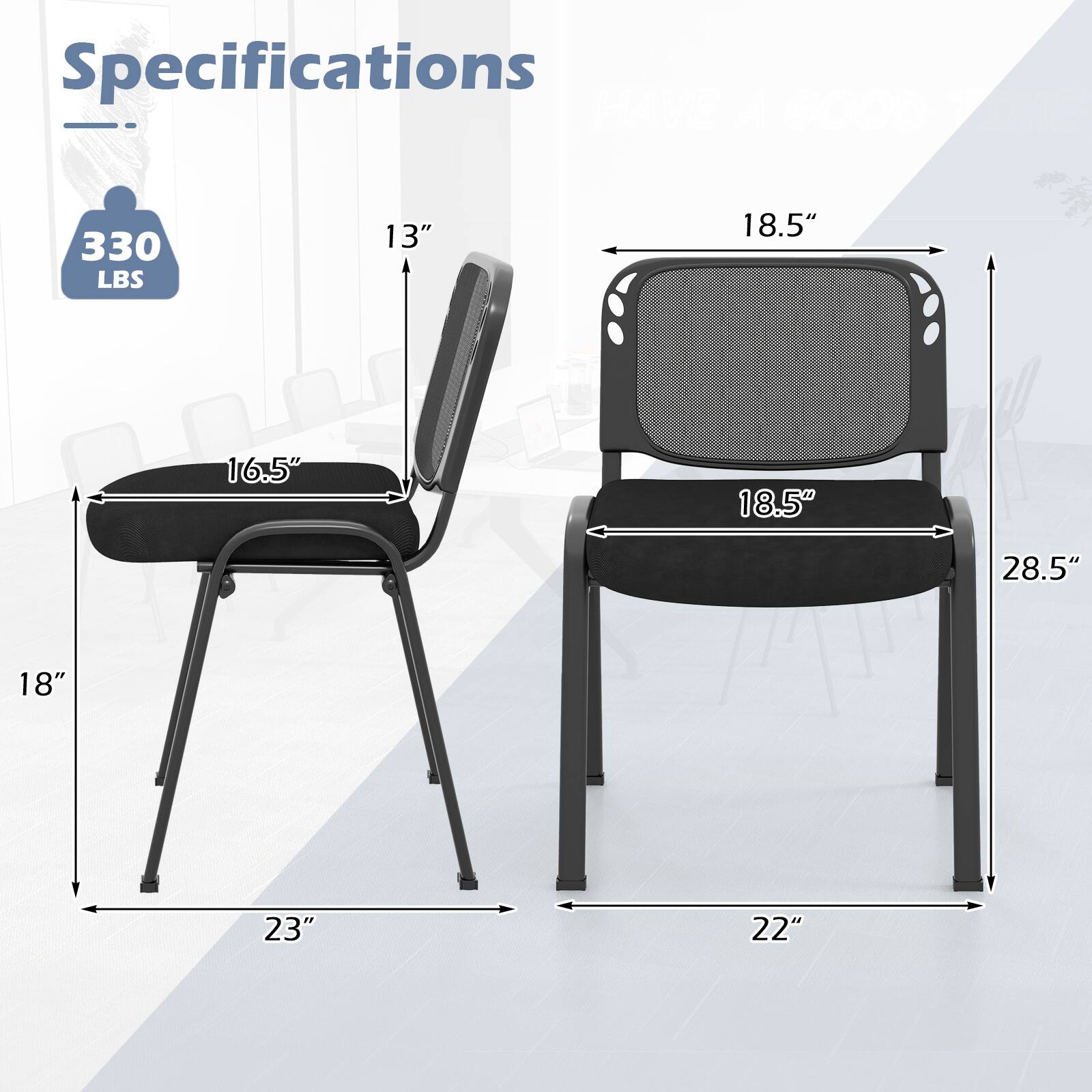 Specifications

- 330 LBS
- 13"
- 18.5"
- 16.5"
- 18.5"
- 28.5"
- 18"
- 23"
- 22"