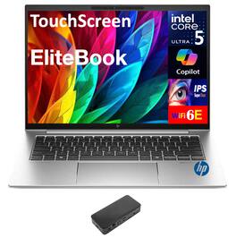 HP - EliteBook 840 Laptop 14.0 WUXGA (Intel Ultra 5 125U, 16GB DDR5, 512GB PCIe SSD, Intel Graphics, Win 11 Pro) - Natural Silver