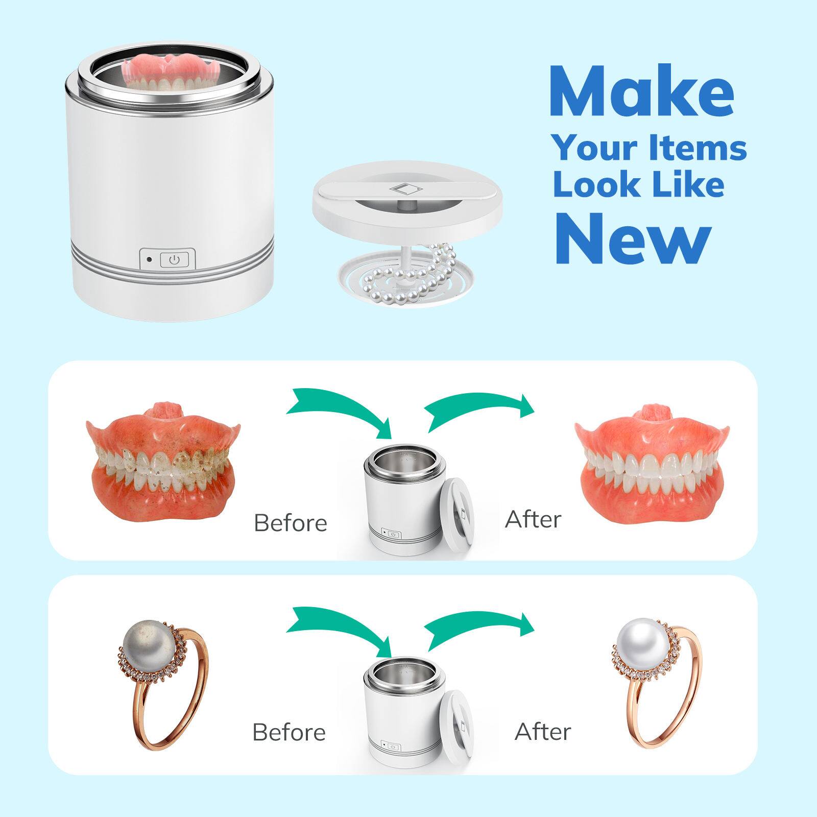 Make Your Items Look Like New

Before After

Before After