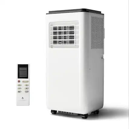 Front. GARVEE - 8000 BTU Portable Air Conditioner with Dehumidifier and Fan Up to 300 Sq.Ft.