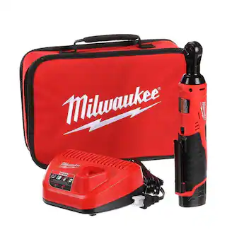 milwaukee 3 8 cordless ratchet with flashlight New M12 2457-20 3/8-Inch (Tool Only) 33 Ft/lbs Torque, 250 RPM, Compact Head For Tight Spaces BODY SIZE to allow users full body access into tight spaces Milwaukee M12 3/8 in. Brushed