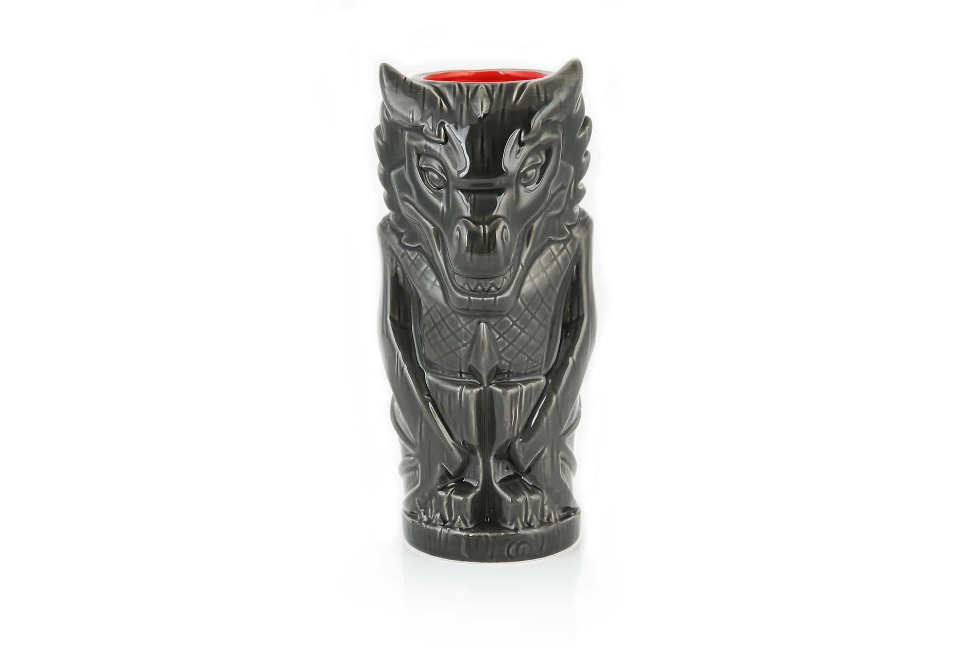 Geeki Tikis Game of Thrones Drogon the Dragon Tiki Mug | Holds 20 Ounces - Black