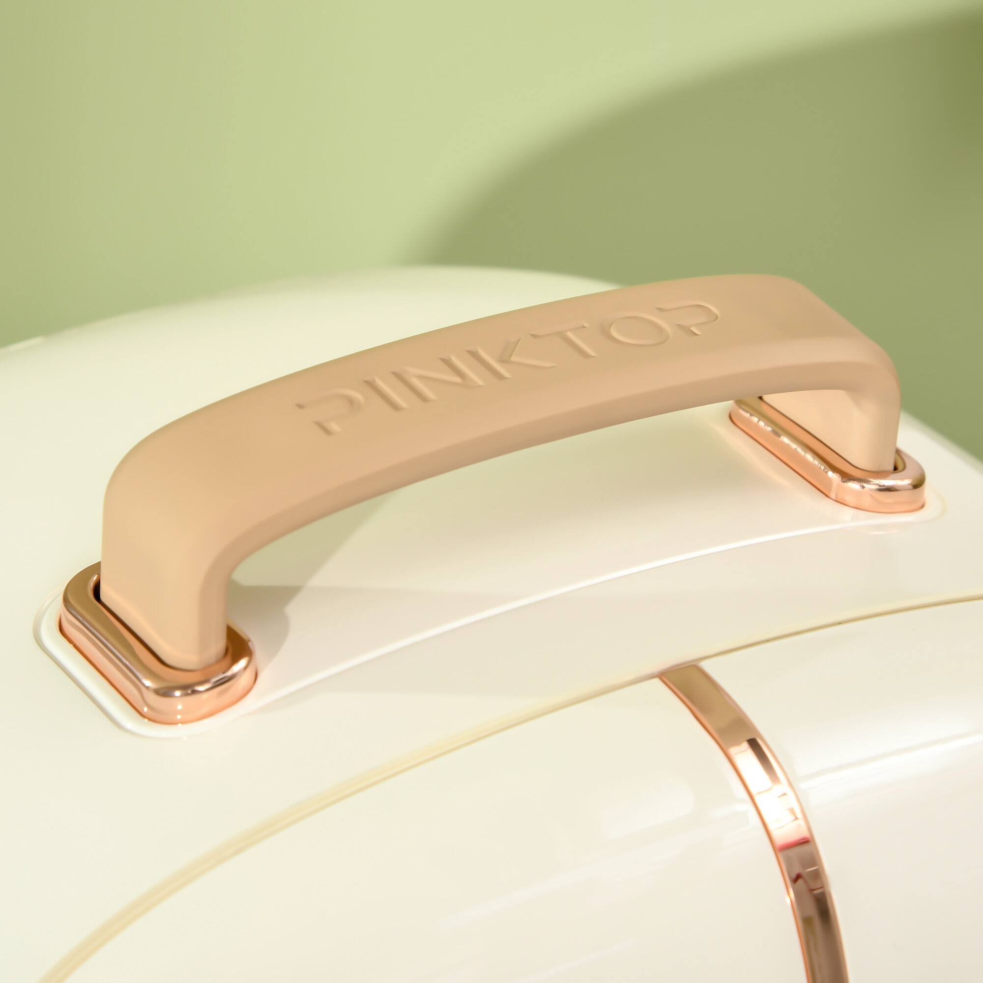 Alt View 5. Tiramisubest - Portable Skincare Fridge with LED Display,12L Fridge for Beauty,Makeup and Cosmetics,Small Refrigerator Cooler,White - White.