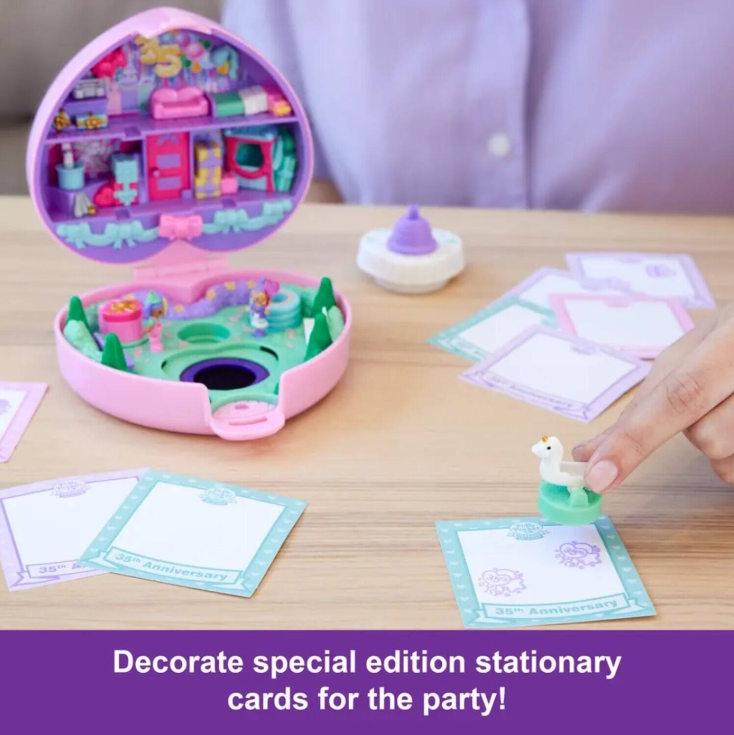 35th Anniversary  
Decorate special edition stationary cards for the party!