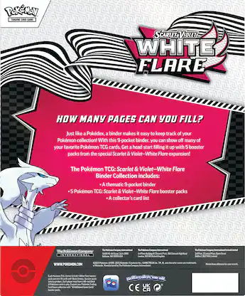 pokemon white flare card set Game Scarlet & Violet Booster Pack Deluxe BOX ToysOneJapan Violet White Flare booster pack contains 10 random cards. White Flare SAR Complete Set