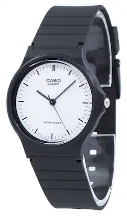 Casio - Classic Analog Quartz MQ-24-7E Mens Watch - Black