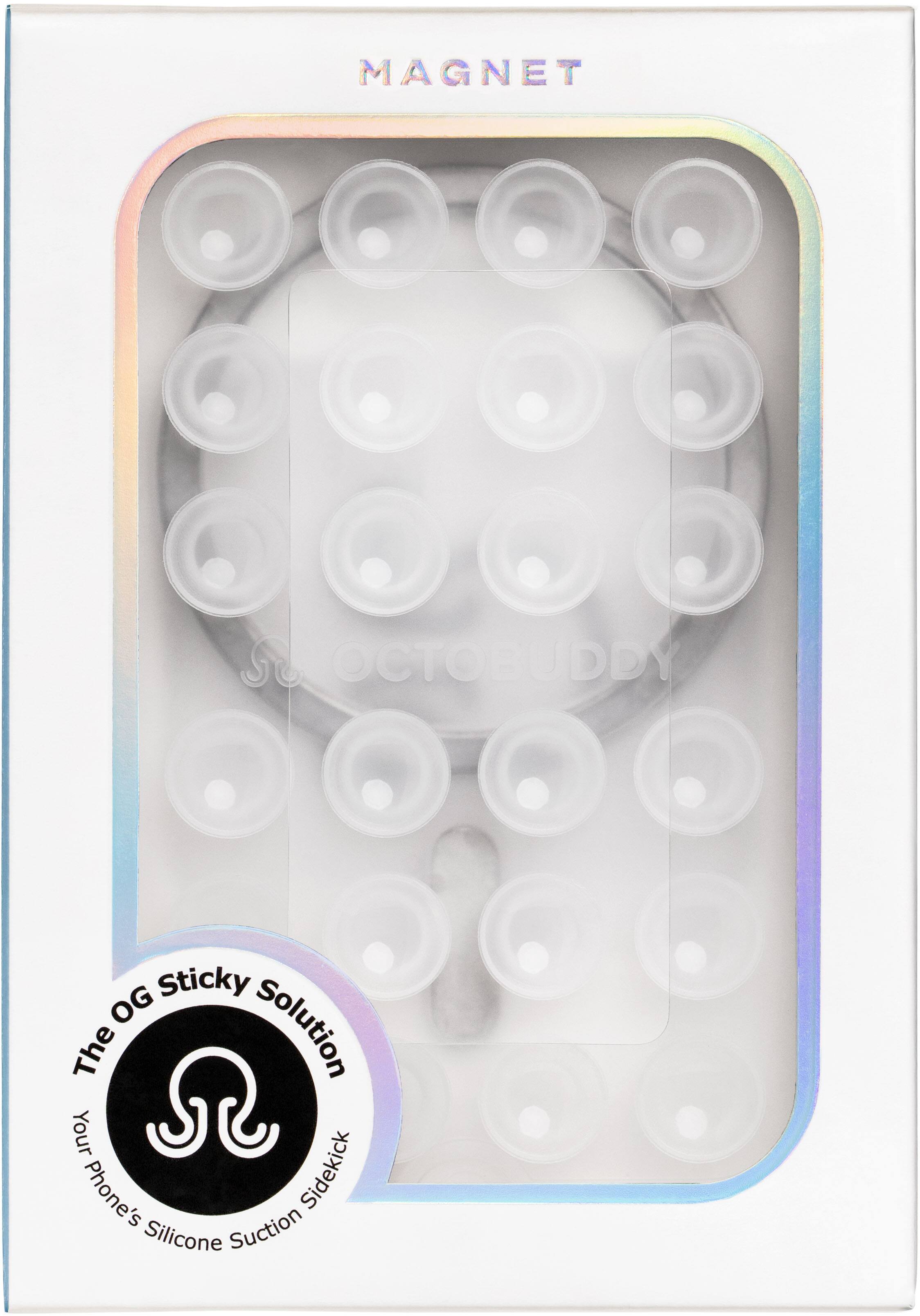 MAGNET  
OCTOBUDDY  
The OG Sticky Solution  
Your Phone's Silicone Suction Sidekick