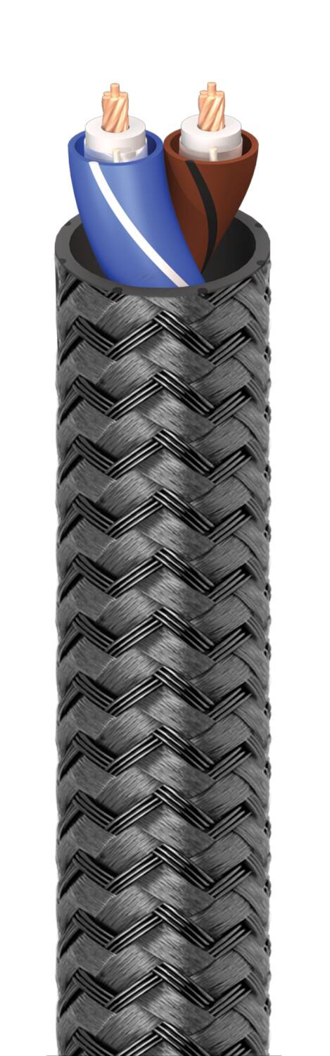 Alt View 13. AudioQuest - NRG-Y2 6.6' Power Cable with C7 to 3-Prong Wall Plug Connectors - Black.