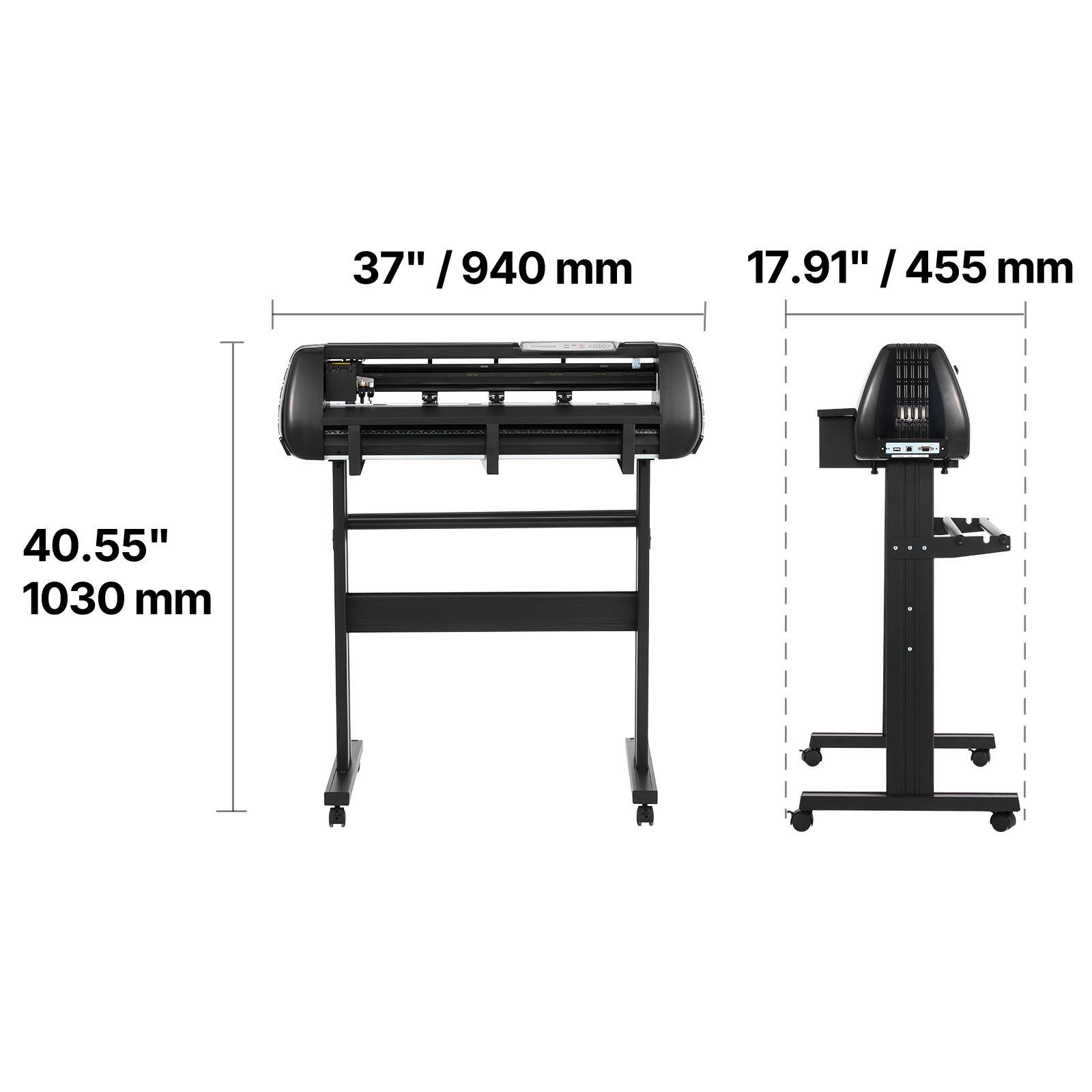 37" / 940 mm  
17.91" / 455 mm  
40.55" / 1030 mm