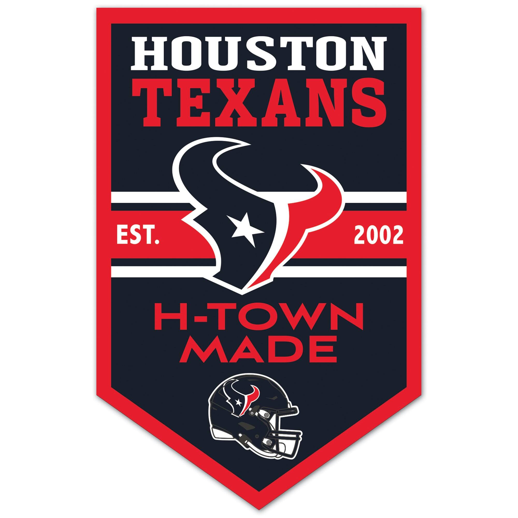 HOUSTON TEXANS  
EST. 2002  
H-TOWN MADE