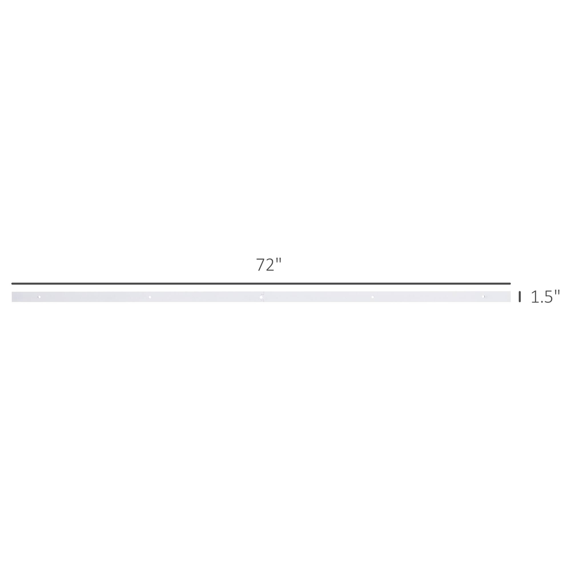 72" x 1.5"