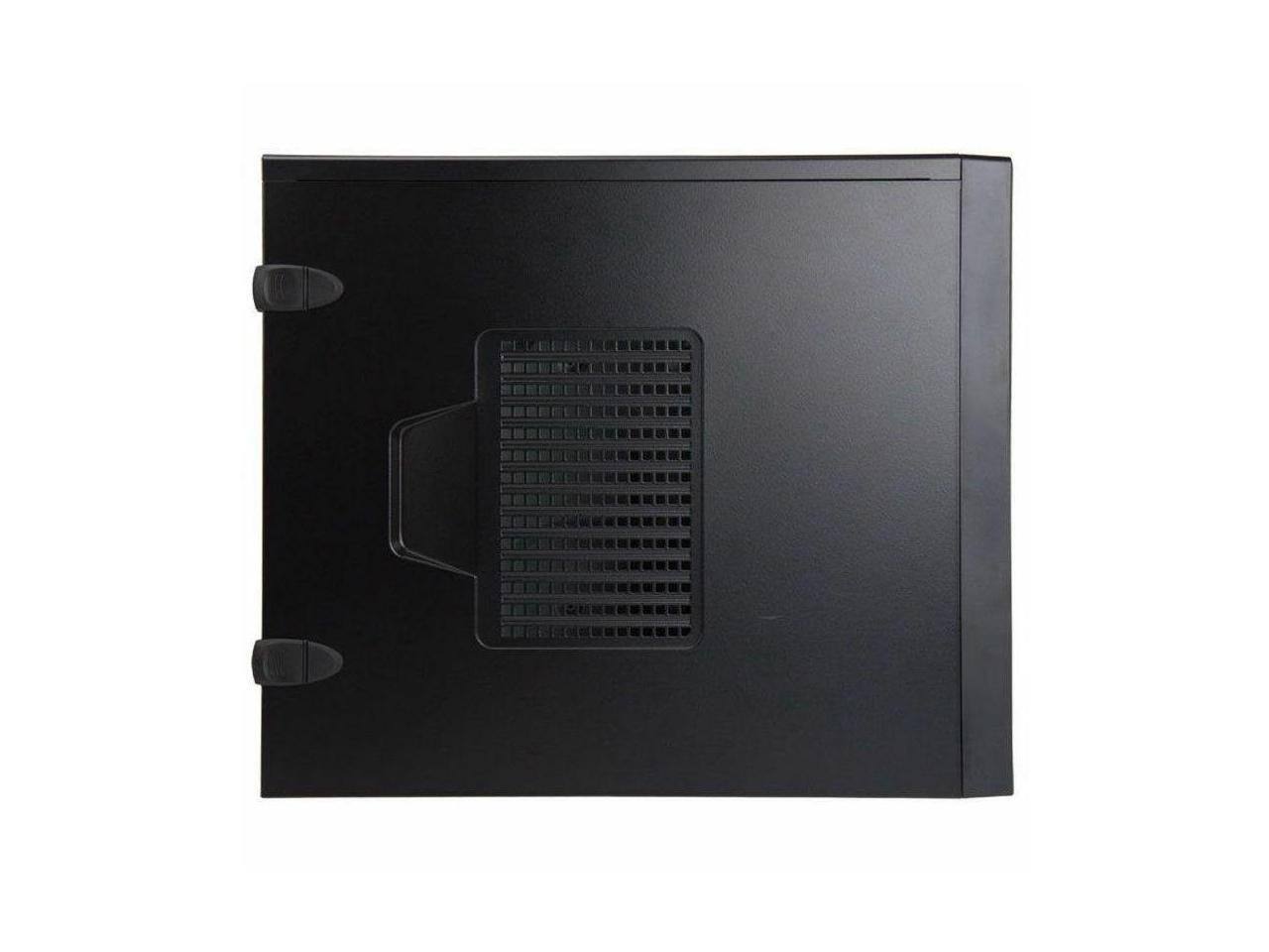 Alt View 5. In Win - In Win EM Computer Case - Mini-tower - Black - Micro ATX Motherboard Supported - Black.