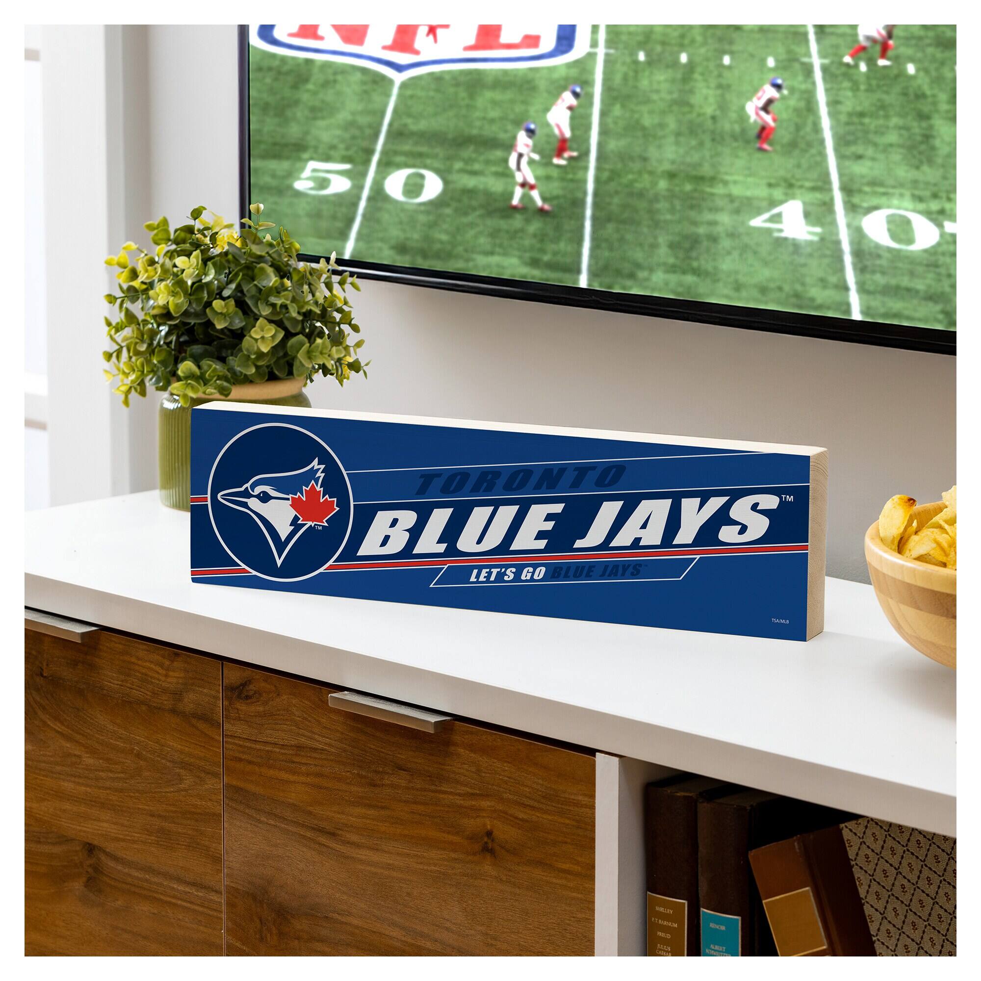 TORONTO BLUE JAYS  
LET'S GO BLUE JAYS