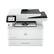 Front. HP - LaserJet Pro MFP 4101fdne All-In-One Black-and-White Laser Printer with 3 months of Instant Ink included with HP+ - White.