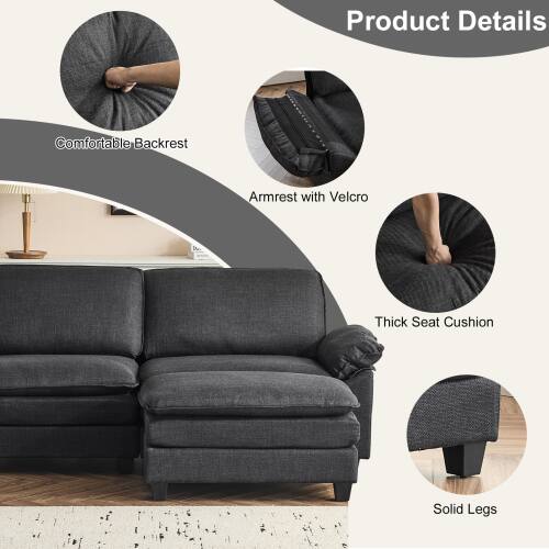 Product Details

- Comfortable Backrest
- Armrest with Velcro
- Thick Seat Cushion
- Solid Legs