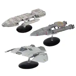 Eaglemoss - Battlestar Galactica Ship Replica Set of 3 New Original Packaging