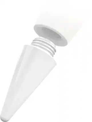 Front. ZAGG - Pro Stylus 2 Replacement Tips - White.