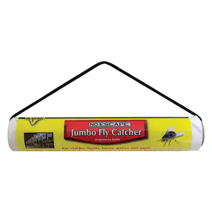 NO ESCAPE Jumbo Fly Catcher Atrapamoscas Jumbo For stables, farms, barns, patios and more