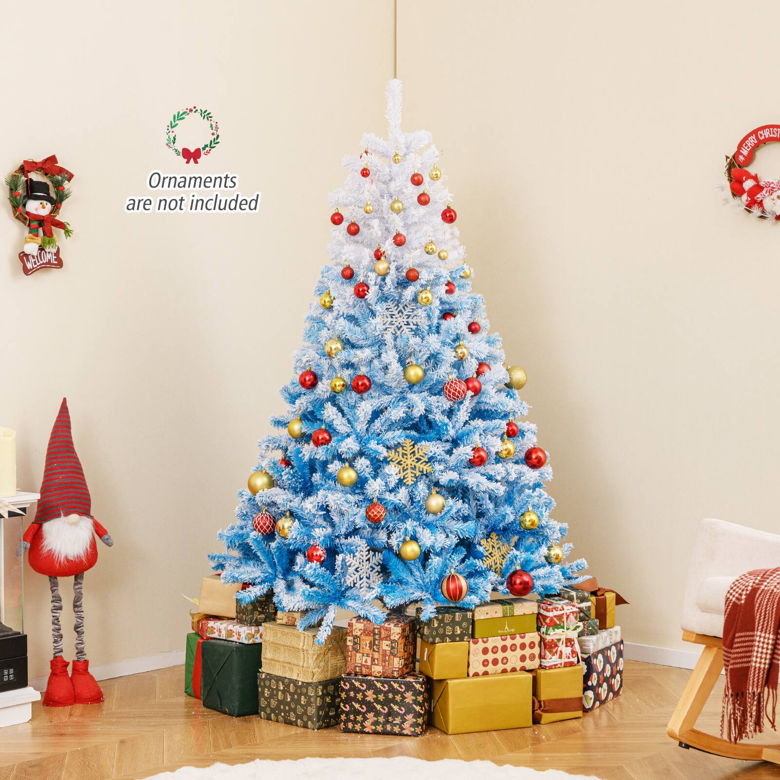 Ornaments are not included

CHRIST MERRY  
WELCOME