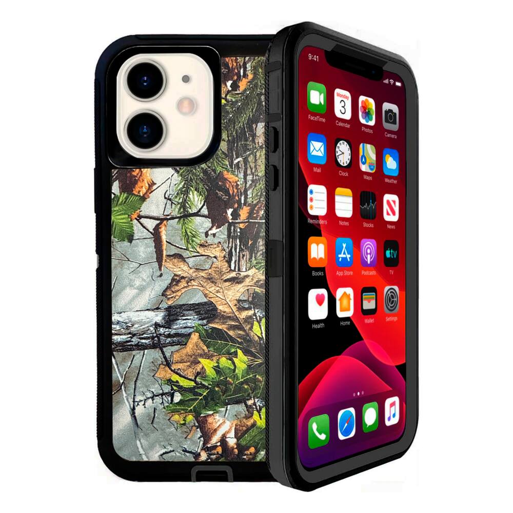Entronix - Heavy Duty Triple-Layer Case for iPhone 11 - Ultimate Protection - Camouflage