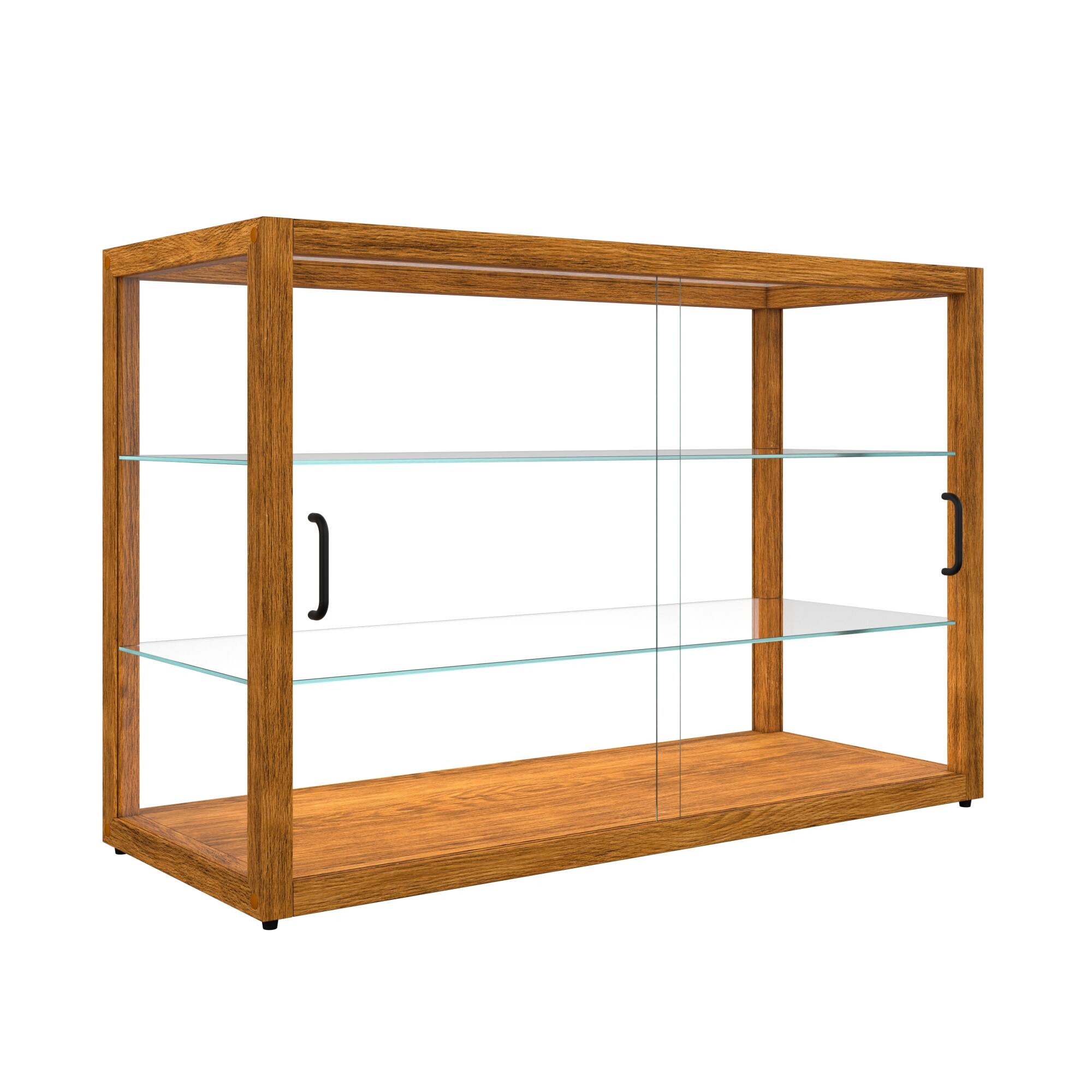 Alt View 4. Koolmore - 42 In. Artisan Horizontal Light Wooden Bakery Display Case 8 Cu. ft. (KM-BDW-42L) - Ash wood color.