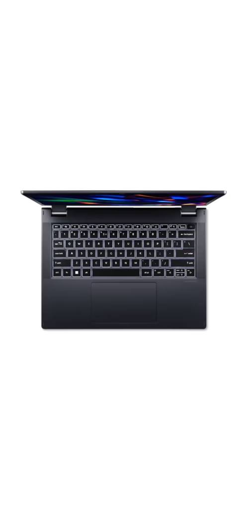 Left. Acer - Acer TravelMate P4 Spin 14 P414RN-53 TMP414RN-53-564W 14" Touchscreen 2 in 1 Notebook - WUXGA - Intel Core i5 13th Gen - Blue.