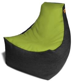 Jaxx - Pixel Gamer Chair - Game Room / Home Theater Bean Bag Chair - Green