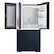 Alt View 13. Samsung - BESPOKE 29 cu. ft. 4-Door Flex French Door Smart Refrigerator with Customizable Panel Colors - Navy Glass.