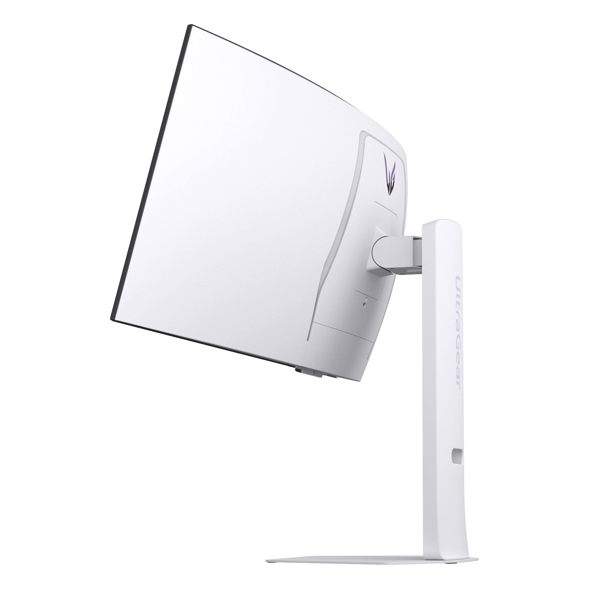 Alt View 7. LG - UltraGear 34" OLED WQHD 240Hz 0.03ms G-SYNC FreeSync Premium Pro Gaming Monitor with DisplayHDR400 TRUE - White.