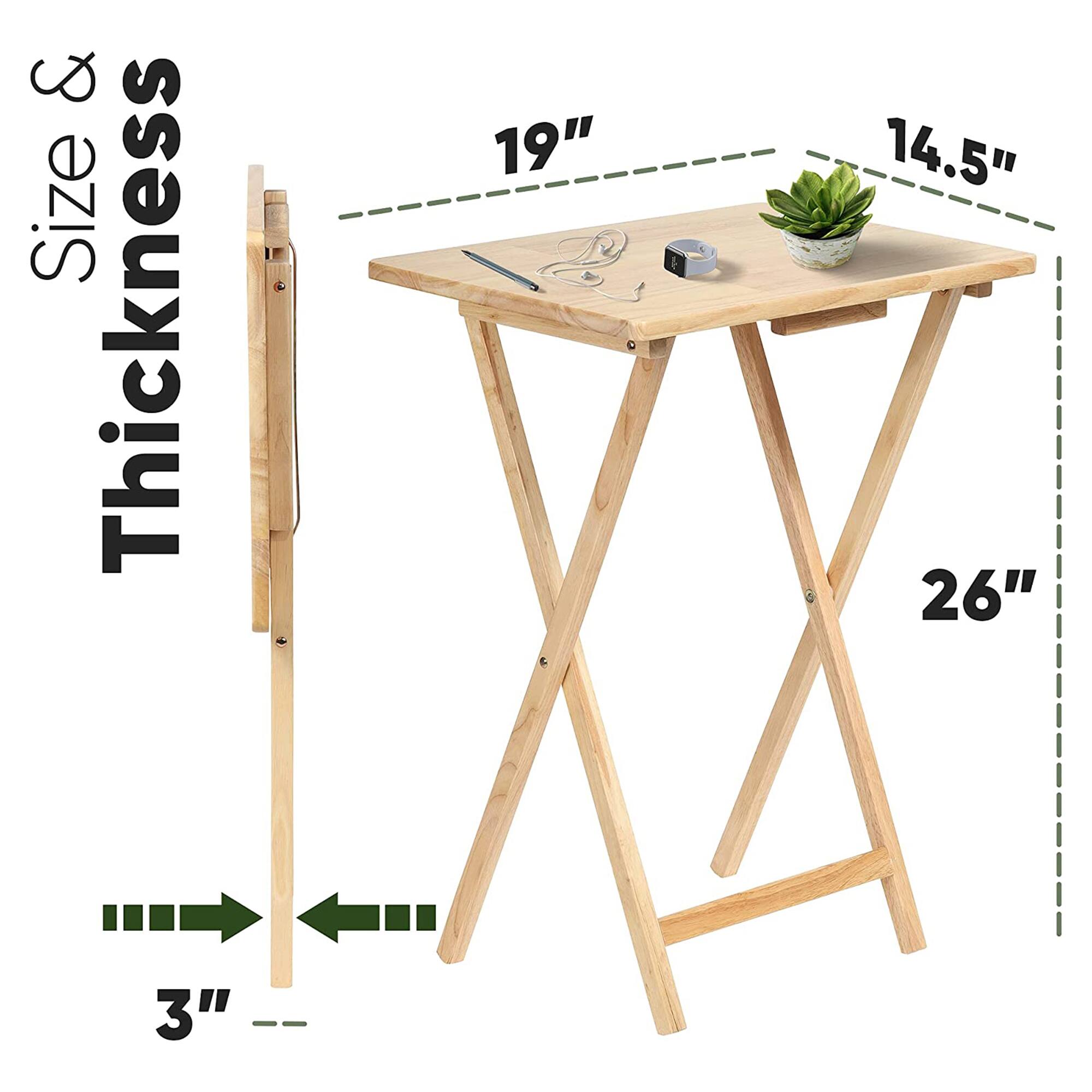 Size & Thickness: 19" x 14.5" x 26" x 3"