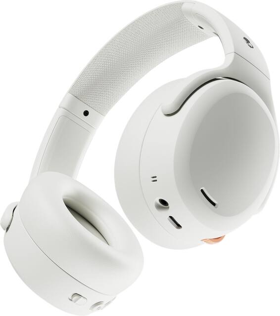 Skullcandy - Crusher ANC 2 Over-the-Ear Noise Canceling Wireless Bluetooth Headphones - Bone