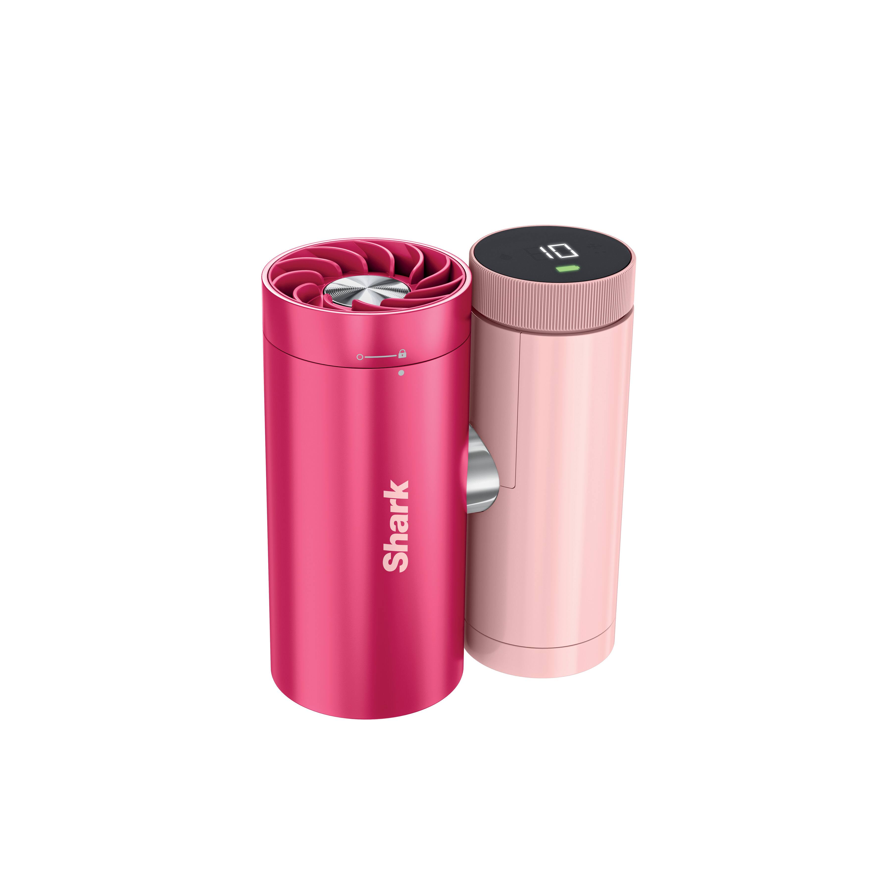 Angle. Shark - Shark ChillPill 3-in-1 Personal Cooling System with Fan, InstaChill Cooling Plate & Dry-Touch Mist - Dragon Fruit.