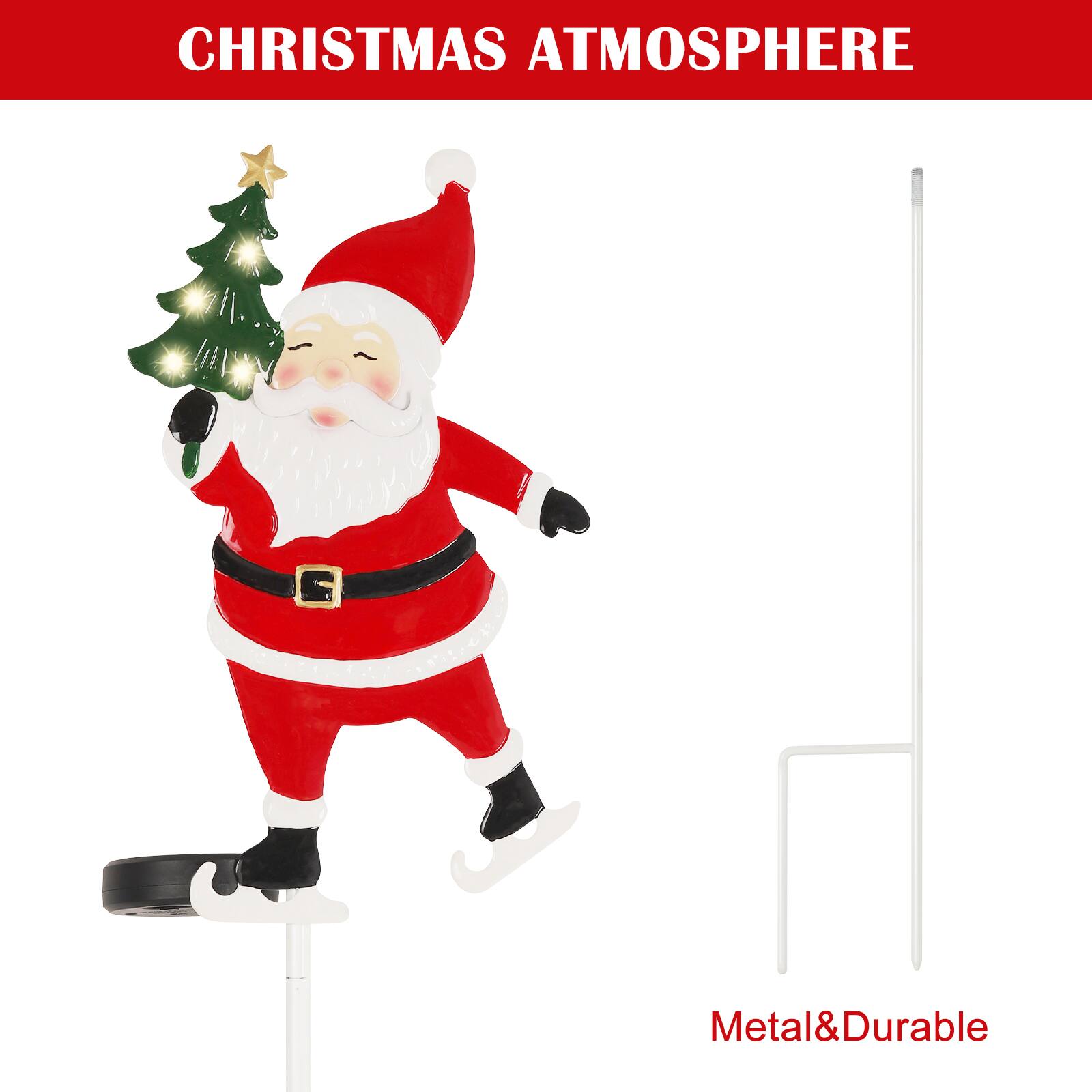 CHRISTMAS ATMOSPHERE

Metal & Durable